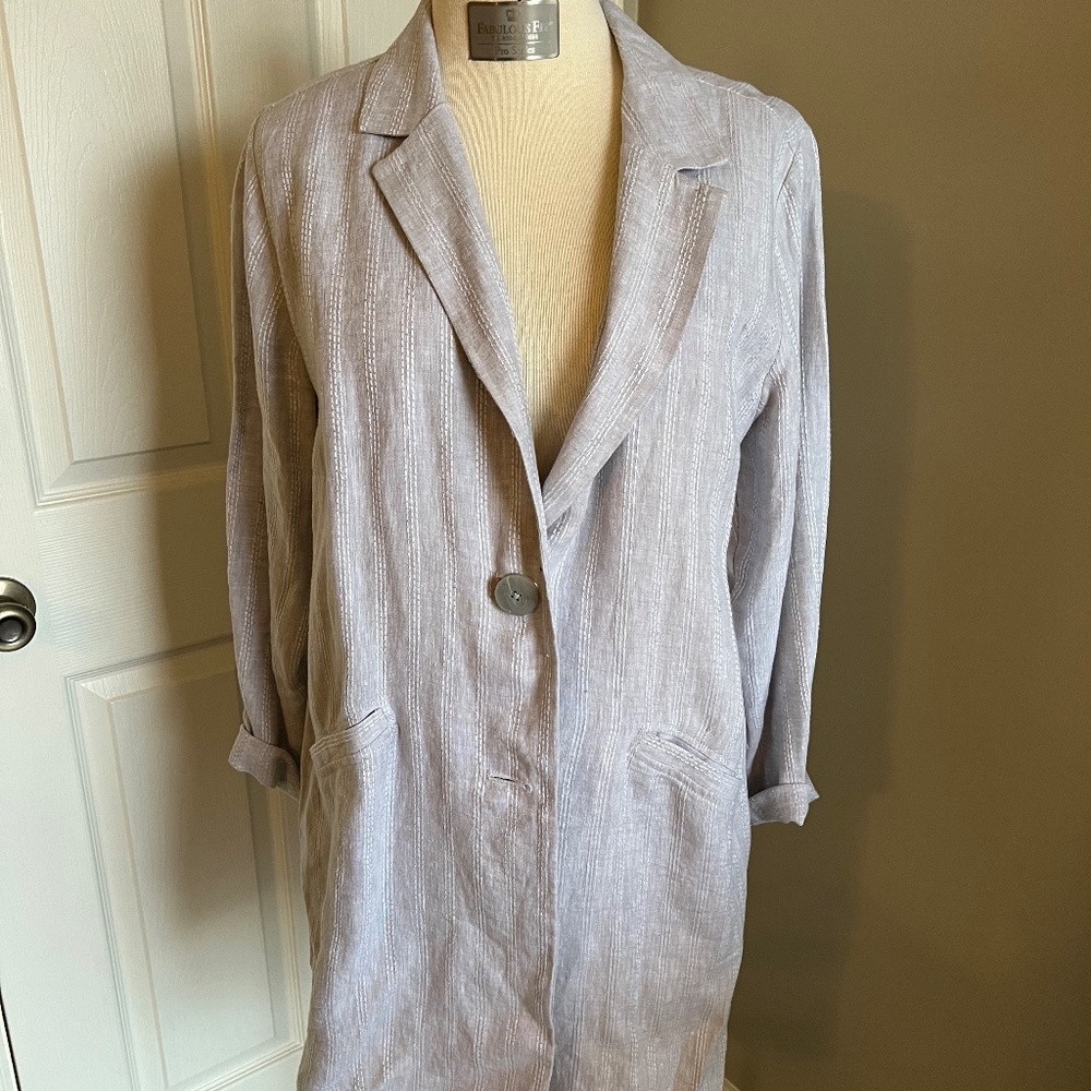 Linen duster - Picture 5 of 8
